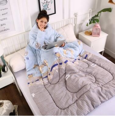 Winter Lazy Quilt with Sleeves - ELITE EMPORIUM