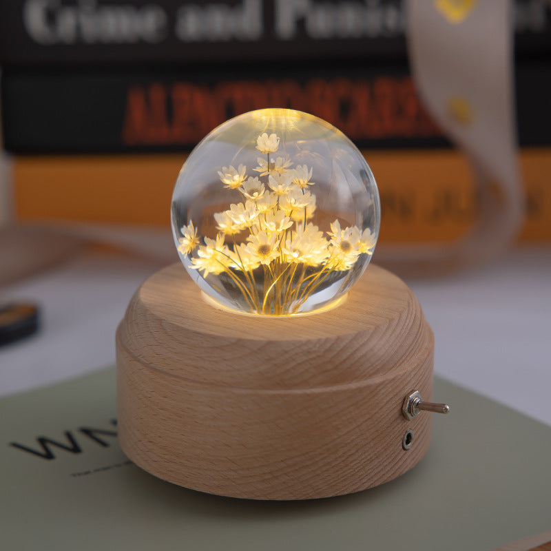 Crystal Ball Bluetooth Music Box - ELITE EMPORIUM