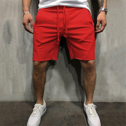 summer mens gym sports sport grey shorts for men - ELITE EMPORIUM