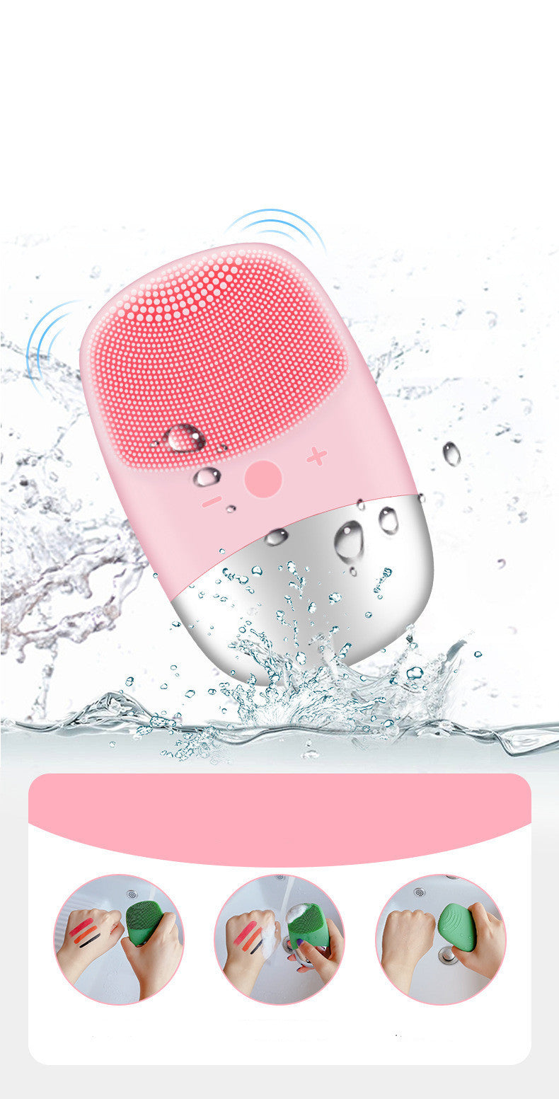 Mini Silicone Face Cleansing Brush - ELITE EMPORIUM