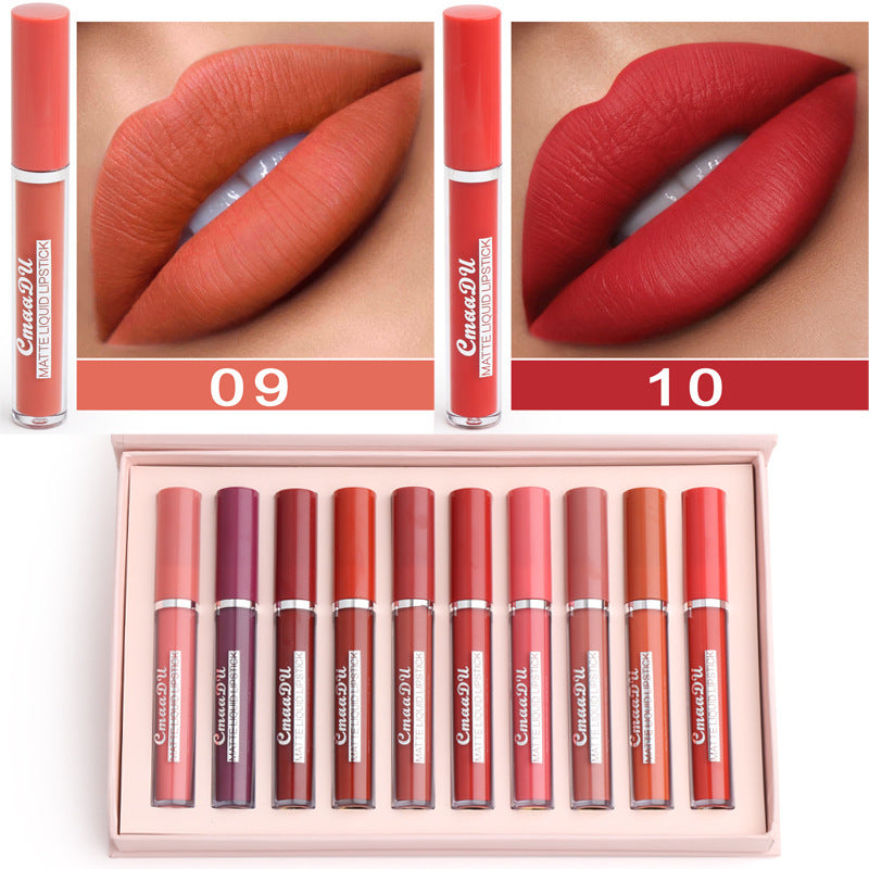 Women's Non-stick Cup Waterproof Matte Lipstick - ELITE EMPORIUM