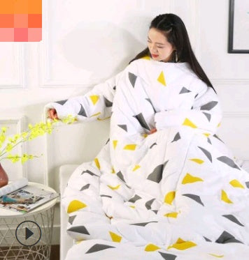 Winter Lazy Quilt with Sleeves - ELITE EMPORIUM