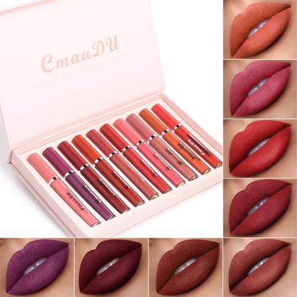 Women's Non-stick Cup Waterproof Matte Lipstick - ELITE EMPORIUM