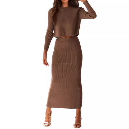 Bedford Cord tight skirt Sweater - ELITE EMPORIUM