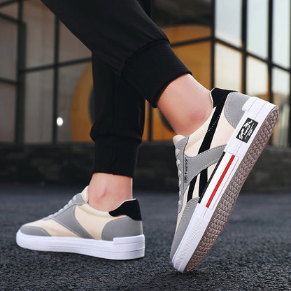 canvas low-top sneakers - ELITE EMPORIUM