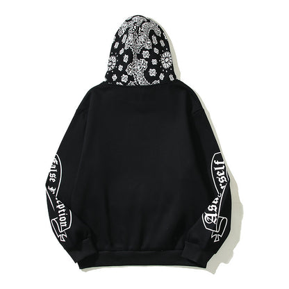 Printed Hooded Sweater - ELITE EMPORIUM