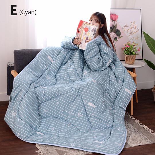 Winter Lazy Quilt with Sleeves - ELITE EMPORIUM