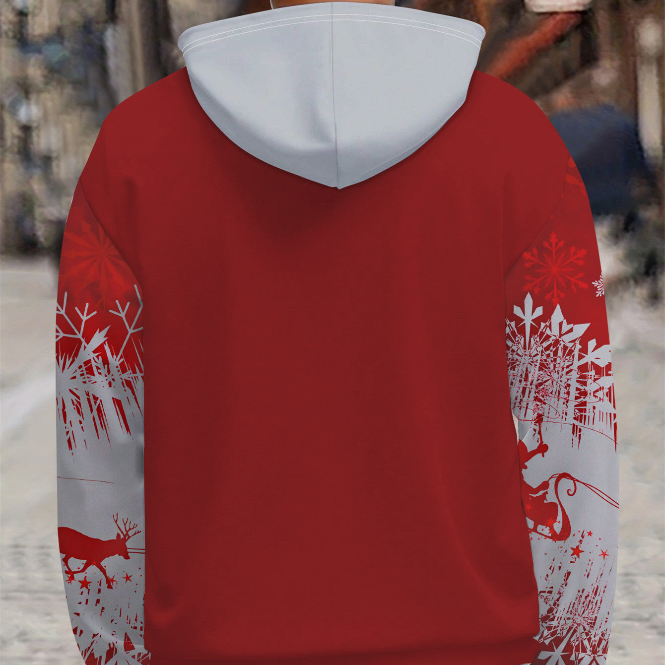 Christmas Printed sweater - ELITE EMPORIUM