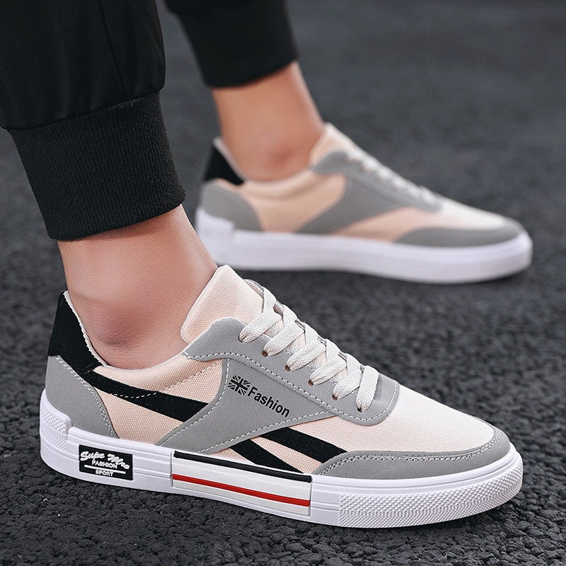 canvas low-top sneakers - ELITE EMPORIUM