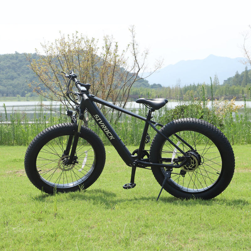 Professional Electric Bike For Adults, 26 X 4.0 Inches Fat Tire Electric Mountain Bicycle, 1000W Motor 48V 15Ah Ebike For Trail Riding, Excursion And Commute, UL And GCC Certified - ELITE EMPORIUM