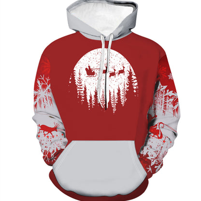 Christmas Printed sweater - ELITE EMPORIUM