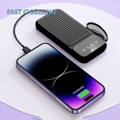 Portable  Power Bank 2 USB LED Fast Charger Battery Suitable For Mobile Phones - ELITE EMPORIUM