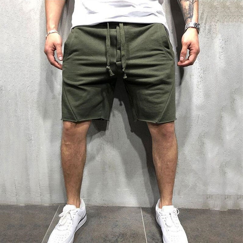 summer mens gym sports sport grey shorts for men - ELITE EMPORIUM