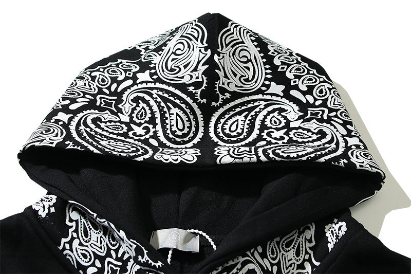 Printed Hooded Sweater - ELITE EMPORIUM