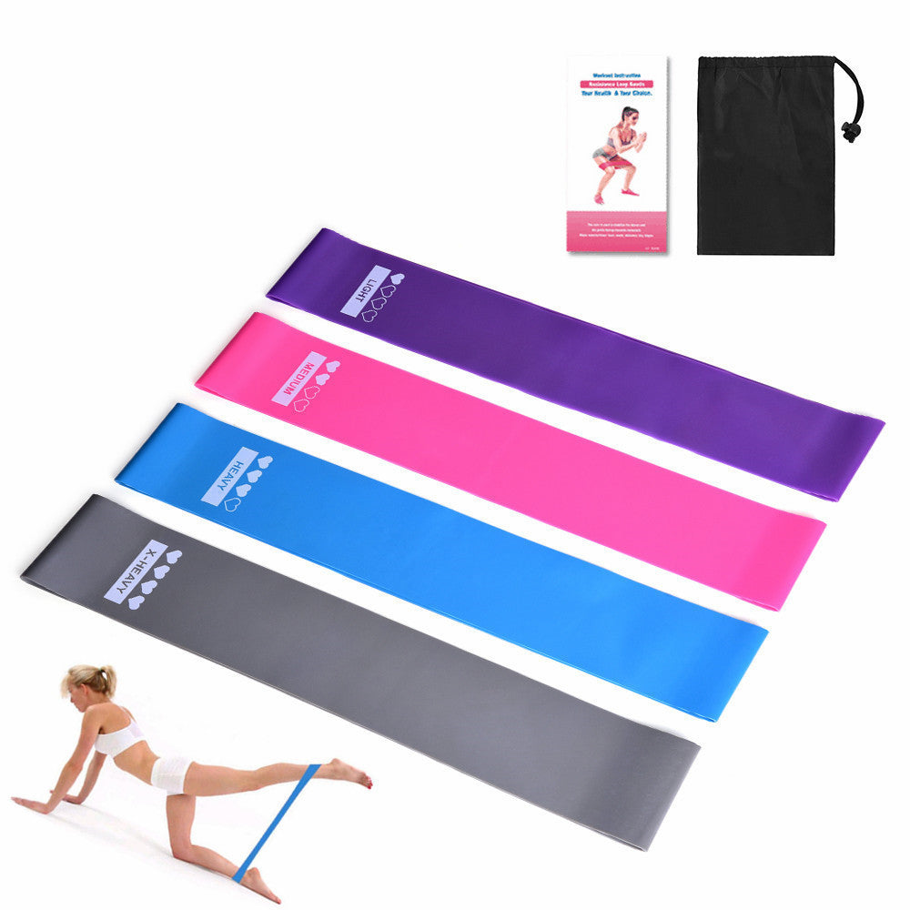 Resistance Bands Sealing Elastic Booty Sport Bodybuilding Rubber Band For Fitness Gym Leagues Equipment Sports Mini Yoga - ELITE EMPORIUM