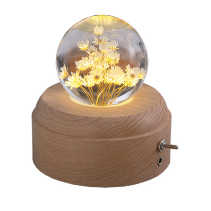 Crystal Ball Bluetooth Music Box - ELITE EMPORIUM